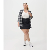 Imagem da oferta Saia Curta em Jeans Curve & Plus Size