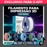Imagem da oferta Filamento 3D SUNLU PLA Matte 1.75mm 1KG Impressão Estável