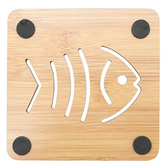 Imagem da oferta Descanso de Panela Bambu 12cm