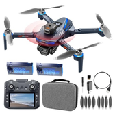Imagem da oferta Mini Drone Com Câmara HD Ecrã De Tablet Melhorado Com Motores Brushless 2 Baterias Inteligente De Obstáculos Reto