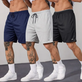 Imagem da oferta Kit3 Short Futebol Bermuda Masculina Academia Treino Esporte