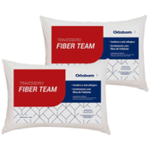 Imagem da oferta Kit 2 Travesseiros em Poliéster Siliconizado Ortobom 45x65cm