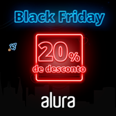 Imagem da oferta Black Friday Alura - Cursos de Tecnologia e Negócios Digitais