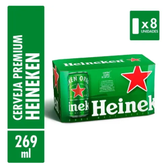 Imagem da oferta Cerveja Heineken Premium Puro Malteloira lata 269ml
