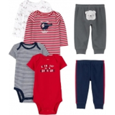 Imagem da oferta Conjunto 6 Peças Menino Carter's