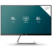 Imagem da oferta Monitor AOC Porsche Design 27'' QHD IPS HDMI/DisplayPort FreeSync Premium Ajuste de Ângulo Bordas Ultrafinas - Q27T1