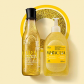 Imagem da oferta Kit Sabonete Líquido Esfoliante Ekos Maracujá 195ml + 1 Refil 195ml - Natura