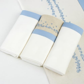 Imagem da oferta Cueiro para Bebê 100% Algodão Kit com 3 Unidades 80x80cm