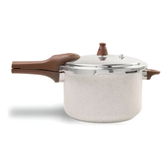 Imagem da oferta Panela Pressao Brinox Ceramic Pressure Indução 6,8l Vanilla