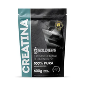 Imagem da oferta Creatina Monohidratada 600g - 100% Pura Importada - Soldiers Nutrition