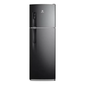Imagem da oferta Geladeira Electrolux Frost Free 380L AutoSense Inverter Black Inox Look (IF41B) 127v