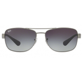 Imagem da oferta Ray-Ban RB3518L 029/8G Grafite Lente Cinza Degradê Tam 63