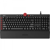 Imagem da oferta Teclado Mecânico Gamer AOC Agon AGK700 Cherry Mx Blue Macro Manager RGB Customizável ABNT2