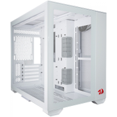 Imagem da oferta Gabinete Gamer Lian Li O11 Dynamic Mini Redragon Edition Mid Tower Vidro Temperado ATX Sem Fonte Sem Fan - O11DMINI-RD-X