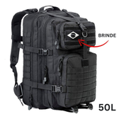 Imagem da oferta Mochilas táticas militares de alta qualidade de 30L 40L e 50L para atividades ao ar livre.