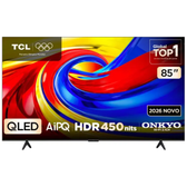 Imagem da oferta Smart TV 85" TCL 4K UHD QLED 85P7L Google TV 2026