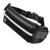 Imagem da oferta Pochete Slim Fitness Corrida Academia Porta Celular Bike Preta para Corrida de Trilha e Acampamento Masculina Feminina I