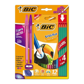 Imagem da oferta Bic, Kit Escolar Para Uso Diário, 20 Unidades