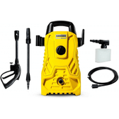 Imagem da oferta Kärcher Lavadora de Alta pressão Compacta 1500 PSI/Libras 1200W 300L/h com Aplicador de Detergente e Lança Regulável 220V