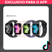 Imagem da oferta Apple Watch Series 11 GPS 42mm 46mm S11 Relogio Caixa Aluminio Tela OLED watchOS