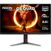 Imagem da oferta Monitor Gamer Aoc Agon Quad 27" Qhd 180Hz 0,5ms Ips Hdr10 Base Ajustável Q27g4f