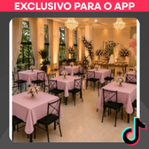 Imagem da oferta Kit 10 Toalhas de Mesa Oxford Premium 1,00x1,50m Overloque Reforçado