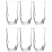 Imagem da oferta Jogo de Copos de Vidro 360ml Nadir Ópera Long Drink Rock - 6 Unidades