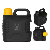 Imagem da oferta Garrafão Térmico 5 Litros Mantém Gelado Quente Preto E Amarelo Trilha Camping Supertermo Termolar