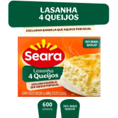 Imagem da oferta Lasanha 4 Queijos Seara 600g