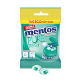 Imagem da oferta Refil De Gomas De Mascar, Mentos, Pure Fresh Wintergreen, Sem Açúcar, Sabor De Menta Verde - 56g | 28 Unidades