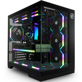 Imagem da oferta Gabinete Gamer Kalkan Asgard Aquário Preto Sem Fans
