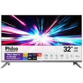 Imagem da oferta Smart TV 32" Philco LED Roku Tv HD Dolby Audio P32CRA