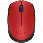 Imagem da oferta Mouse sem fio Logitech M170 com Design Ambidestro Compacto Conexão USB e Pilha Inclusa - Vermelho