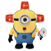 Imagem da oferta Pelúcia Minion Bombeiro Toyng Meu Malvado Favorito Universal com Som e Luz - 31cm
