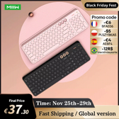 Imagem da oferta Teclado sem Fio Miiiw para Windows/Mac/Android 2.4ghz