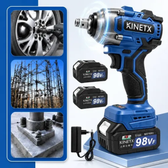 Imagem da oferta Chave Impacto Parafusadeira Brushless 680nm 2baterias Bivolt