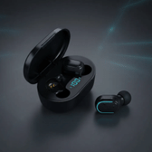 Imagem da oferta Fone De Ouvido Bluetooth Sem Fio Intra Auricular Estéreo Graves Potentes Microfone Integrado Bateria Longa Duração Compatível Com Todos Os