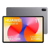 Imagem da oferta Tablet HUAWEI MatePad SE 11 Wifi 6+128GB Tela HUAWEI FullView de 11" para Conforto Visual, Superbateria de 7700 mAh 225W Câmera Traseira 8 MP, Câmer