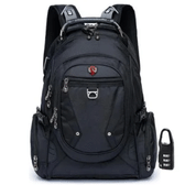 Imagem da oferta Mochila Swissport Executiva Masculina Antifurto Notebook Cabo de Aço USB Reforçada 33 Litros