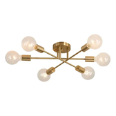 Imagem da oferta Luminária Lustre Teto Moderno Pendente Para Sala Sputnik