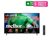 Imagem da oferta Smart TV LG UHD AI 4K UA85 de 86 polegadas 2025