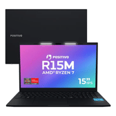 Imagem da oferta Notebook Positivo Vision R15m Amd Ryzen 7-5825u Linux 8gb Ram 256gb - R78256BI-15