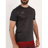 Imagem da oferta Camiseta Esportiva Umbro Twr Graphic Velocita Masculina Preto