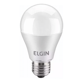 Imagem da oferta 10 Lâmpadas led Elgin Bulbo 9W Bulbo cor branco-frio 9W 6500K 810lm