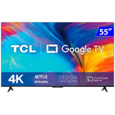 Imagem da oferta Smart TV TCL P635 LED 55" 4K UHD 3HDMI 1 USB Wifi Bluetooth HDR Google Assistente - 55P635
