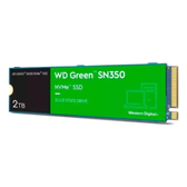 Imagem da oferta Ssd 2tb M.2 2280 Nvme Pcie Gen3 Western Digital WD Green SN350 Wds200t3g0c Velocidade De Leitura Até 3200 MBs Cor Verde Disco Sólido Interno