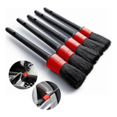 Imagem da oferta Kit 5 Pincel Lavagem Detalhada Limpeza Carro Moto Automotivo