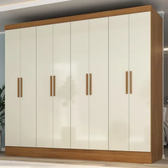 Imagem da oferta Guarda Roupa Casal 8 Portas 4 Gavetas Jatobá Yescasa