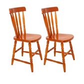 Imagem da oferta Kit com 2 Cadeiras Piratini em Madeira Maciça Colonial