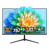 Imagem da oferta Monitor Gamer 27 Gfwfolk GF600C 2K QHD IPS 75 Hz HDR10 Freesync VESA - Preto